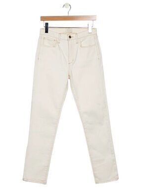 Favorite Daughter Cream Straight Jeans